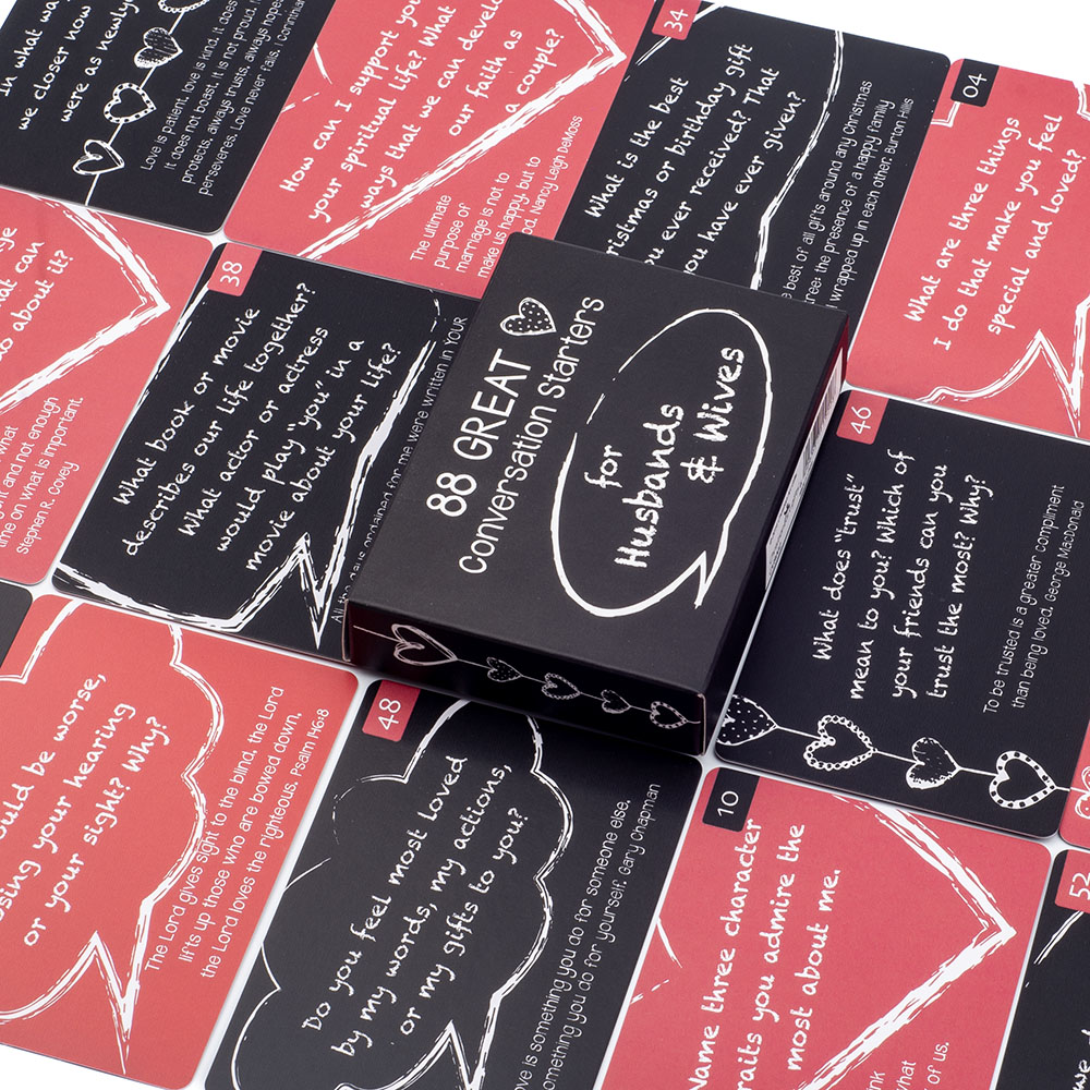 Party Games Group - 88GREAT Conversation Starters Tafelkaarten met groepsspellen