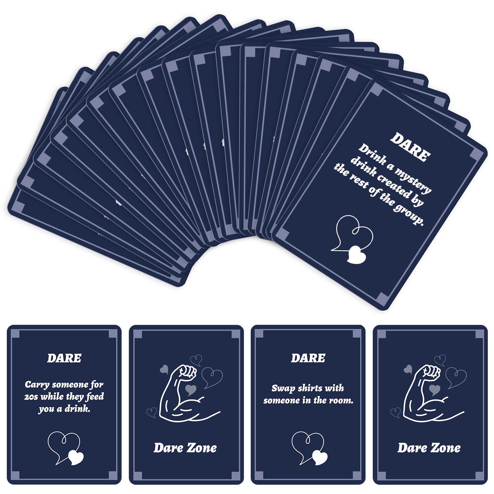 50 stuks partyspelkaarten voor - Party Games Group recensie en prijs