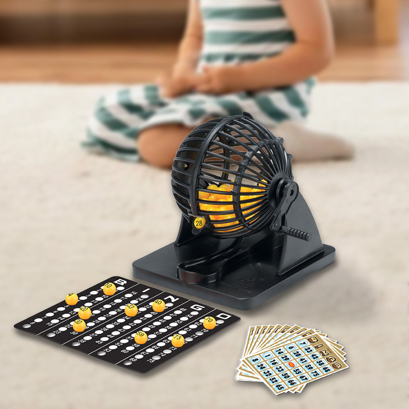 Bingo Loterij Machine Kooi Swe - Party Games Group recensie en prijs