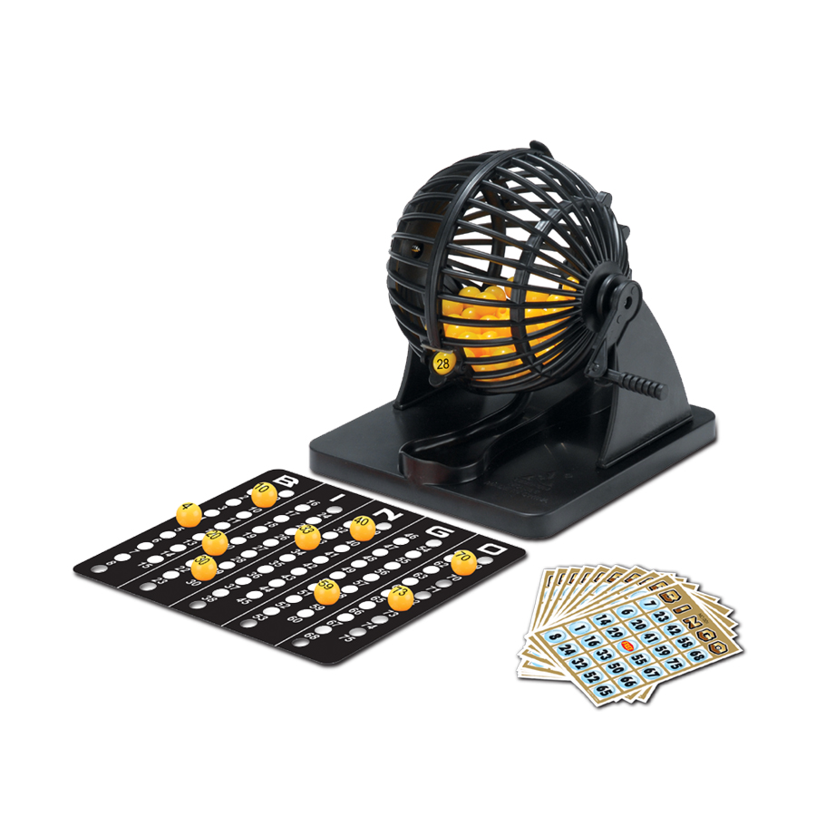 Bingo Loterij Machine Kooi Swe - Party Games Group recensie en prijs