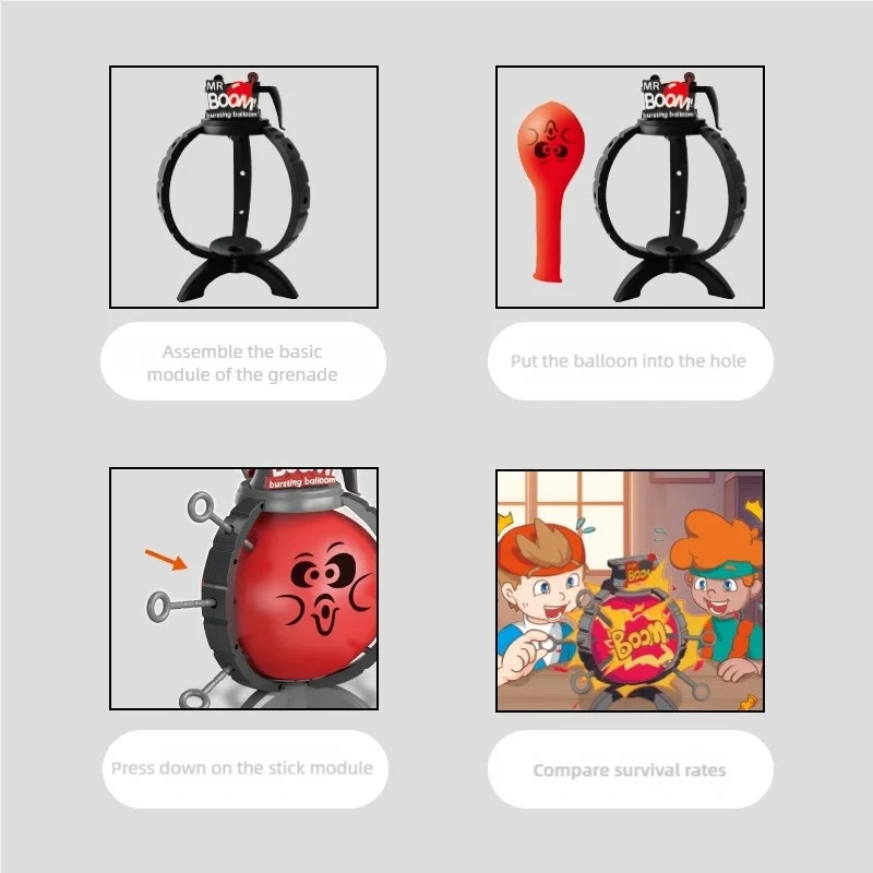 Hot-selling grappig ballonknal - Party Games For 3 People recensie en prijs