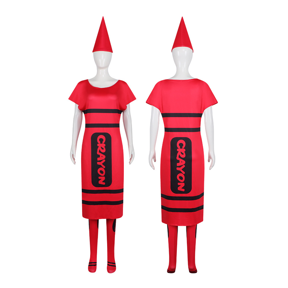 Halloween Vrouwen Crayon Cospl - Party Games Group recensie en prijs
