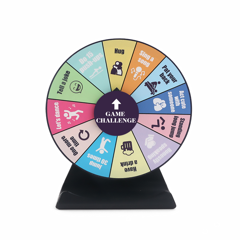 Tafelspel Uitdaging Draaiwiel  - Party Games For 3 People recensie en prijs