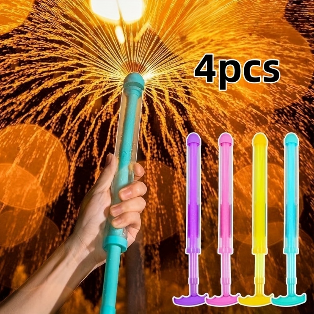 4 stuks kleurrijke spray-bloem - Party Games For 3 People recensie en prijs